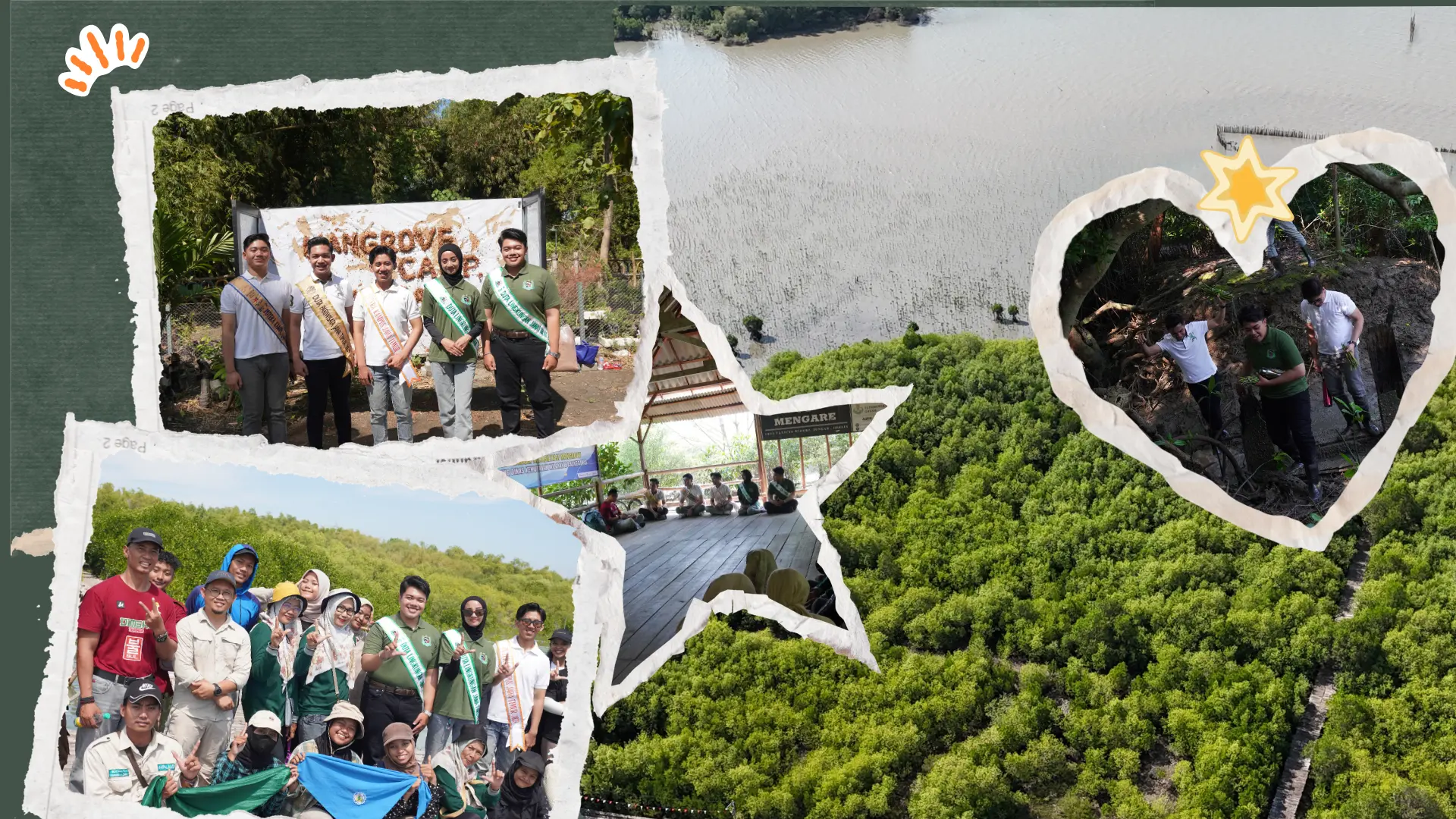 Mangare Mangrove Camp 2024: Mengajak Generasi Muda Terlibat Langsung dalam Konservasi Mangrove di Gresik